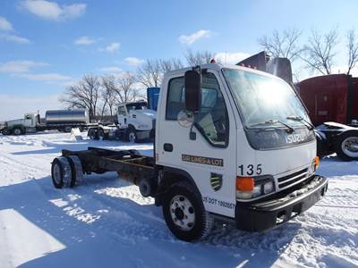 Isuzu NPR Single Axle Cab & Chassis Truck - 4HK1TC, Automatic