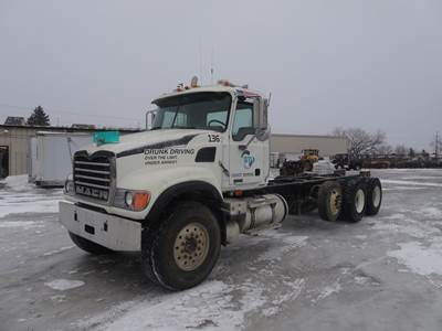 Mack Granite CV513 Tri Axle Cab & Chassis Truck - AI, 350HP