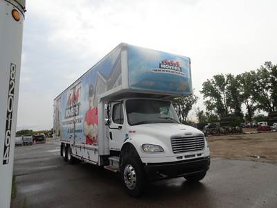 Freightliner M2 106 Box Truck - 300HP, 9 Speed Manual, Swing Door