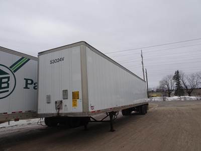 Wabash 53 ft Dry Van Trailer - Swing Door, Air Ride