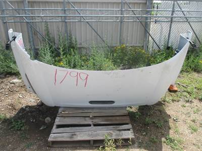 Used Chevrolet C4500 Hood, White, No Grill
