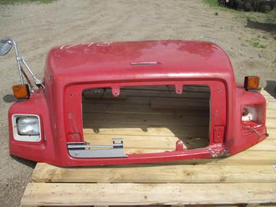 Used Freightliner FL70 Hood 46" Red 1 Headlight