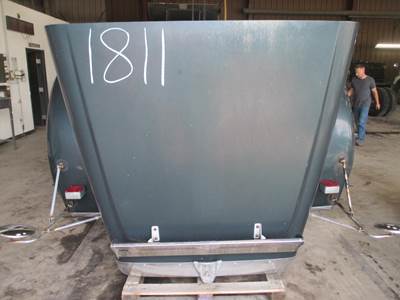 Used Freightliner FLD120 Classic 62" Hood, Left, Green
