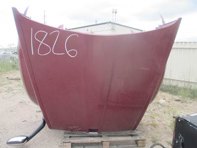 Used Kenworth T680 Hood 59" Maroon