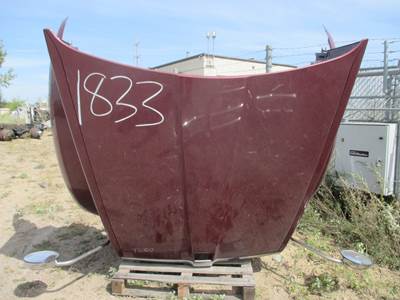 Used Kenworth T680 Hood 59", Maroon