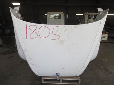Used Mack CH613 Set Back White Hood