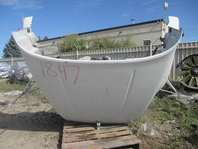 Used Mack Vision CX613 Hood 51" White