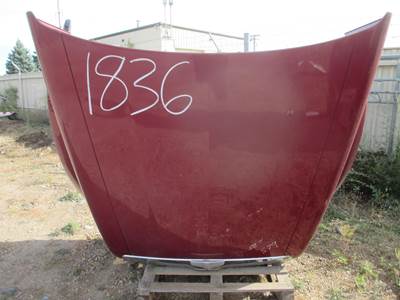 Used Peterbilt 579 Hood 58", Maroon