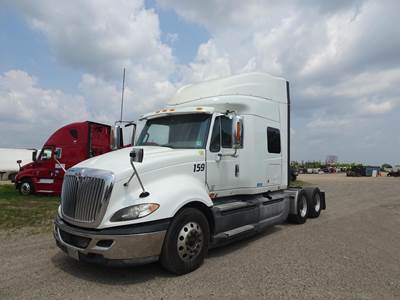 International ProStar Sleeper Semi Truck - Raised Roof Sleeper, Cummins 450HP, 10 Speed Automatic