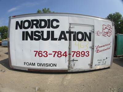 Morgan 18 FT Van Truck Body