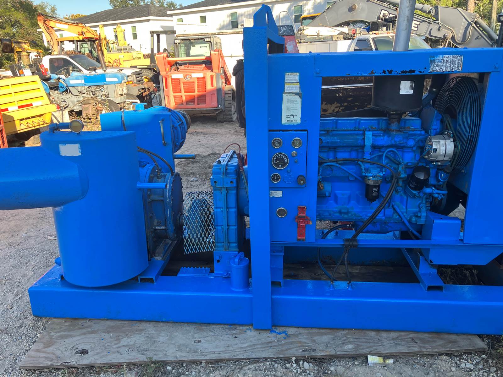 2000 THOMPSON WELLPOINT 10 inch PUMP For Sale, 5,116 Hours Niceville