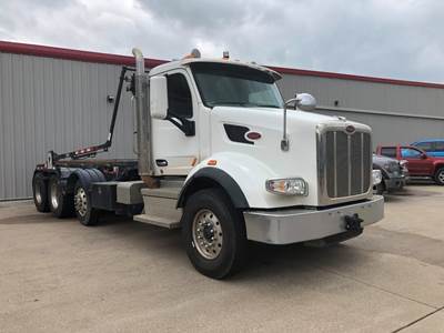 2021 Peterbilt 567 Roll Off Truck - Amrep Roll Off Body