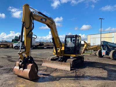 Caterpillar 308E2 CR Mini Excavator - Bucket & Thumb