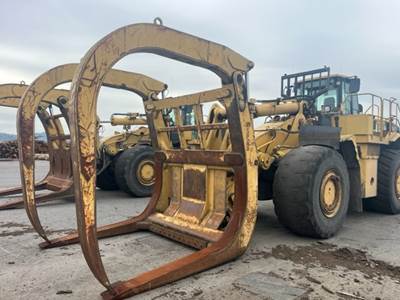 2004 Caterpillar 988G Wheel Loader w/ Log Forks