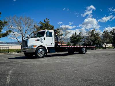 Peterbilt 337 Flatbed Truck - Automatic
