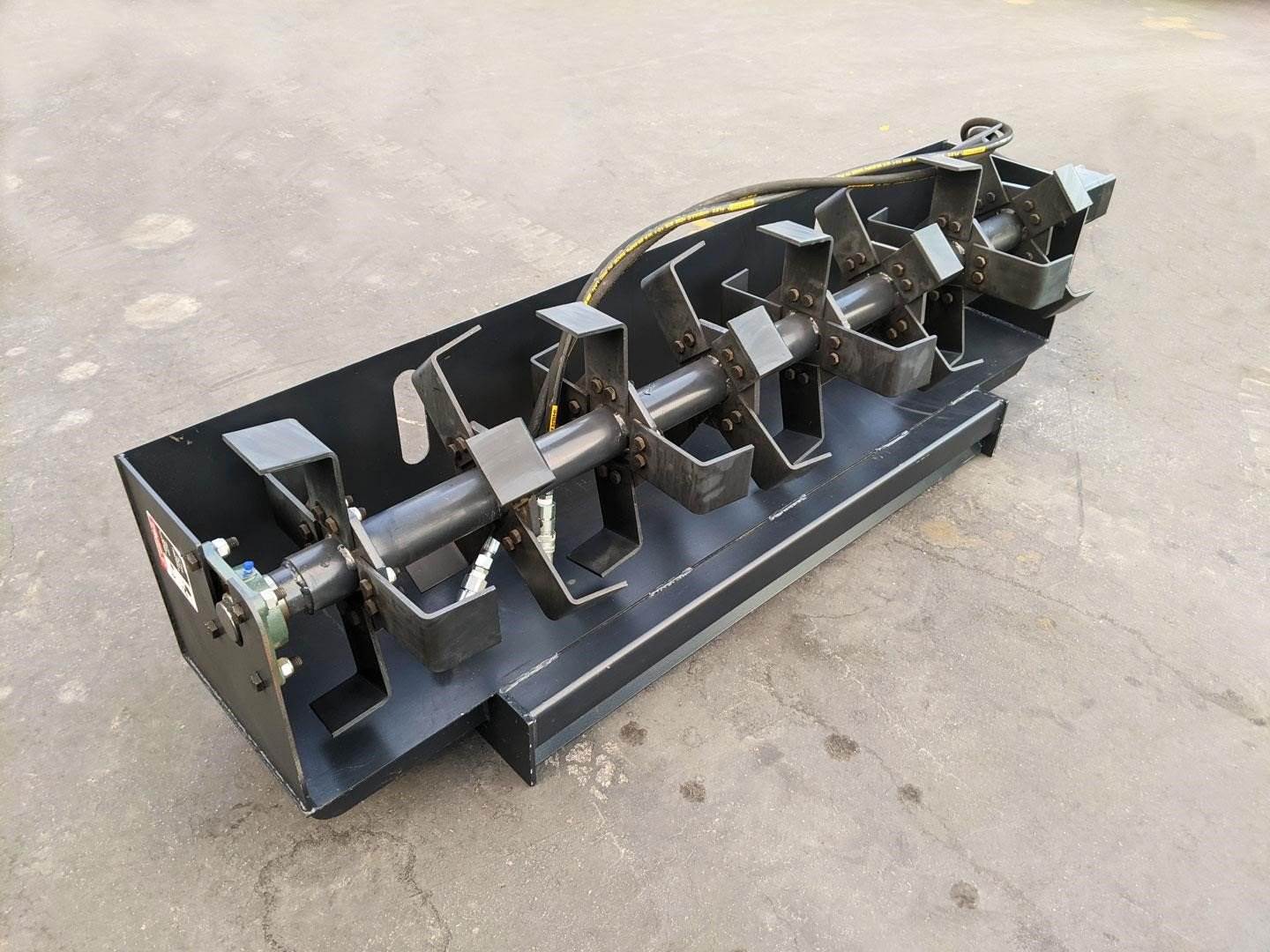 New Bobcat Skid Steer Rototiller Attachment, BiDirectional Dual