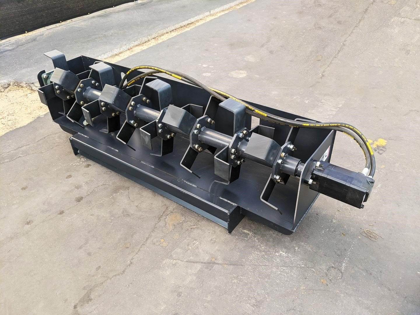New Bobcat Skid Steer Rototiller Attachment, BiDirectional Dual