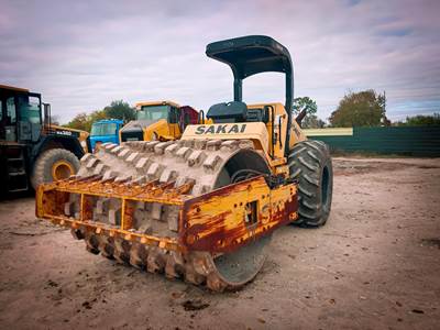 Sakai SV540T Padfoot Roller Compactor