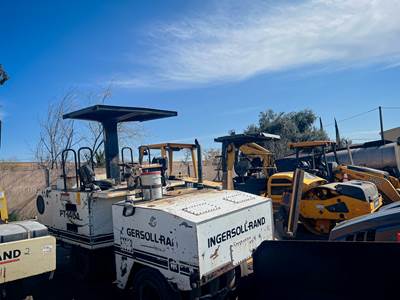 Ingersoll-Rand PT-140A Pneumatic Tired Roller
