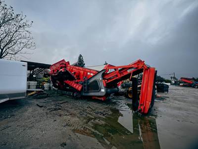 Sandvik QE340 Screening Plant