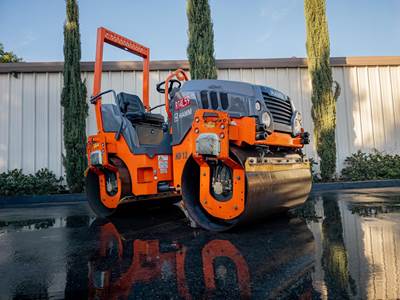 Hamm HD12 Smooth Drum Roller Compactor