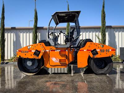 Hamm HD90K Smooth Drum Roller Compactor