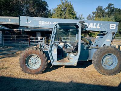 Gradall 534D6-42 Telehandler - 6000lb Capacity, 42ft Lift Height