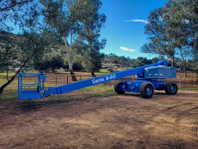 Genie S-80 Telescopic Boom Lift