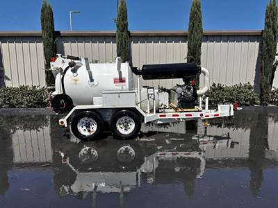 DYNA-VAC 500 GALLON VACUUM TRAILER Water Tank Trailer