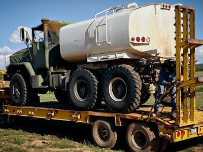 BMY M931A2 Water Truck