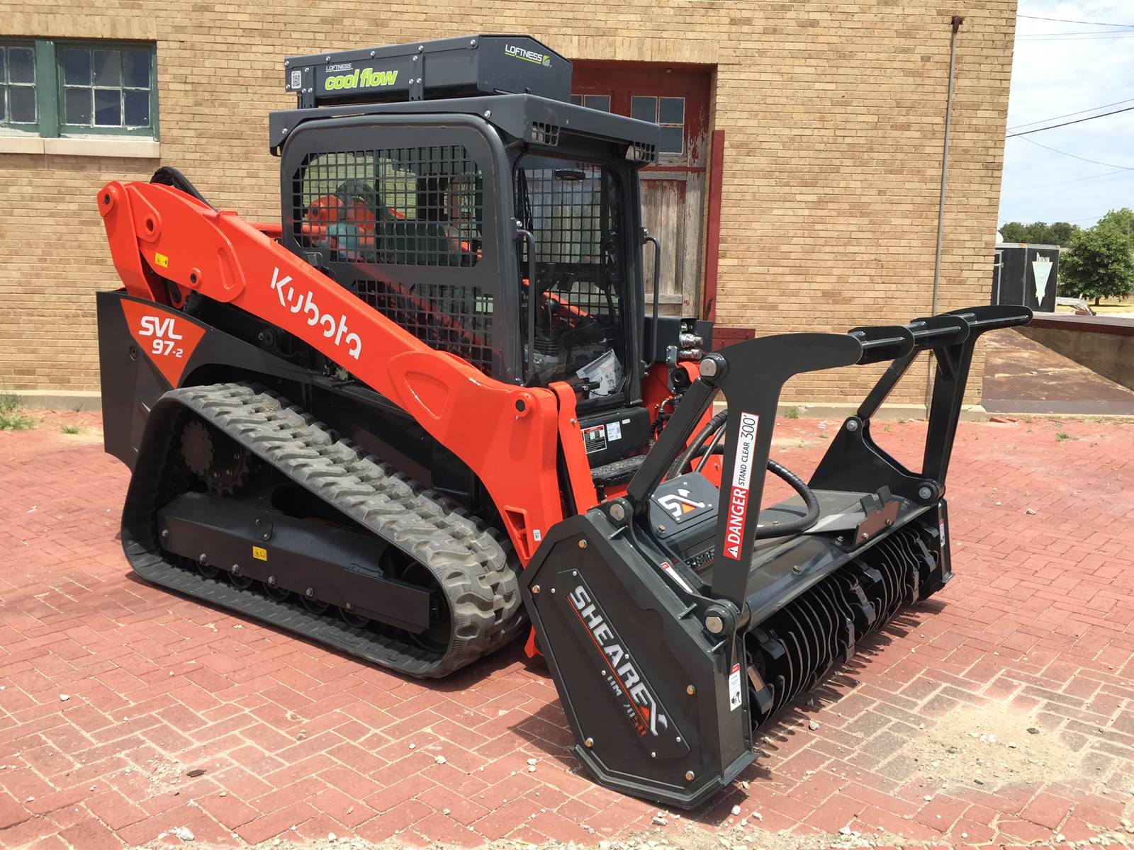 2023 Kubota SVL972 Skid Steer SHEAREX Mulching Head For Sale, 22