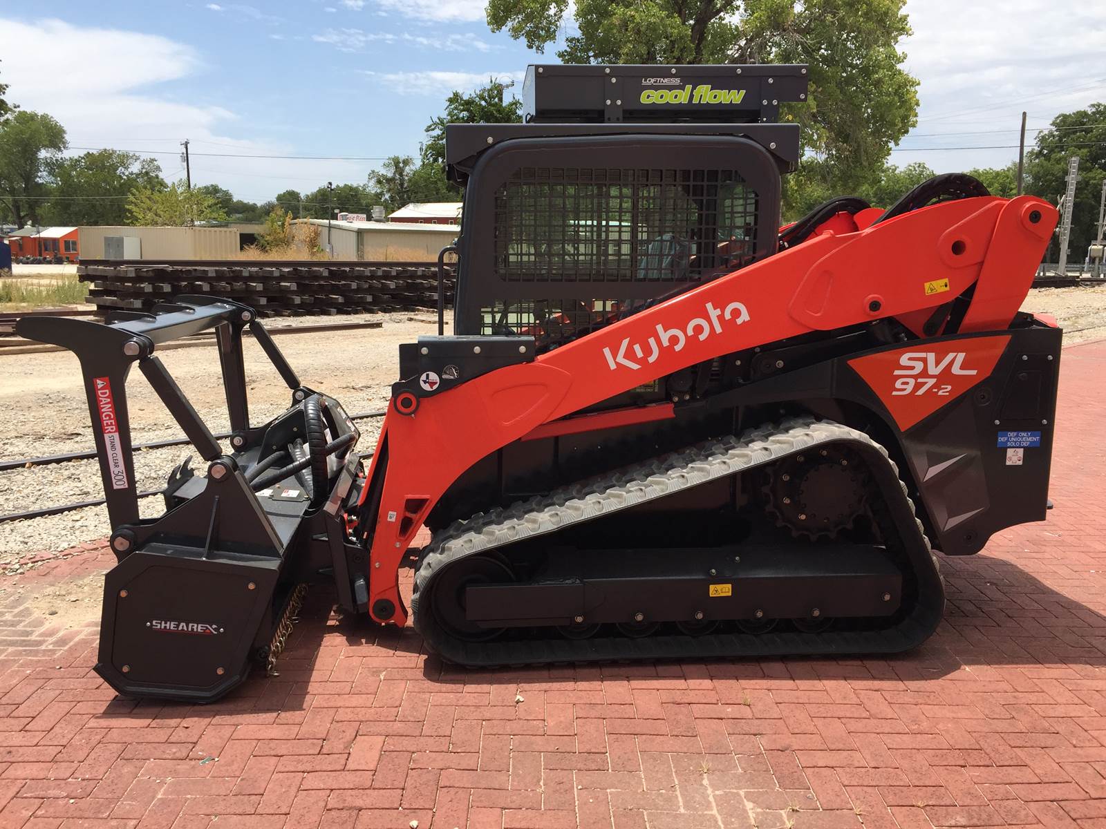 2023 Kubota SVL972 Skid Steer SHEAREX Mulching Head For Sale, 22