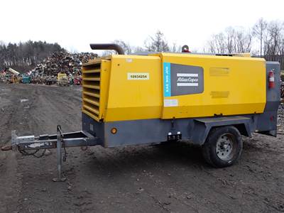 2019 Atlas Copco XAS900 JD8 Air Compressor 150 PSI