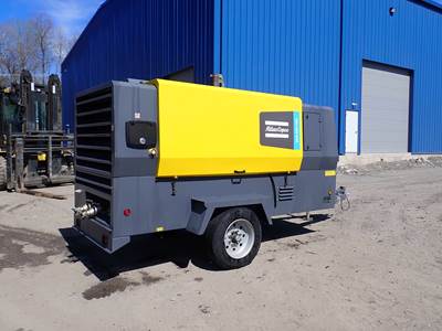 2020 Atlas Copco XAS950 PD8 950 CFM Air Compressor 490 HOURS!! For Sale ...