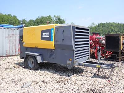 2019 Atlas Copco XAS950CD8 950 CFM Air Compressor 1496 HOURS