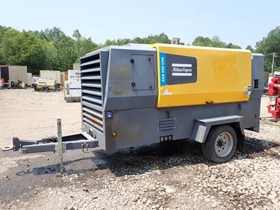 2019 Atlas Copco XAS950CD8 950 CFM Air Compressor 1453 HOURS!