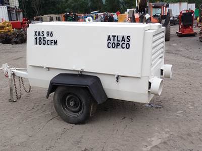 2001 Atlas Copco XAS96 185 CFM Air Compressor