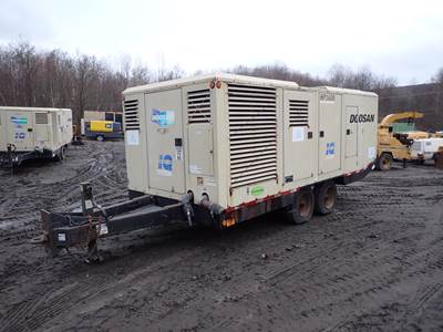 2014 Doosan HP1600 Air Compressor