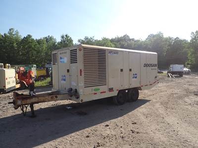 2012 Doosan HP1600 1600 CFM Air Compressor TIER 3