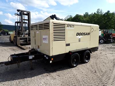 2015 Doosan XP825WCU 825 CFM Portable Air Compressor