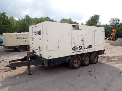 2007 Sullair 1150XH 350 PSI Air Compressor CAT DIESEL