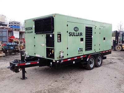 2014 Sullair 1600HAF 1600 CFM Air Compressor
