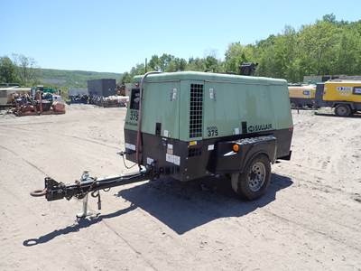 2012 Sullair 375CA3 375 CFM Air Compressor CAT DIESEL