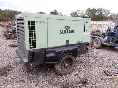 2018 Sullair 375DH/DPQ 375 CFM Air Compressor 150 PSI!