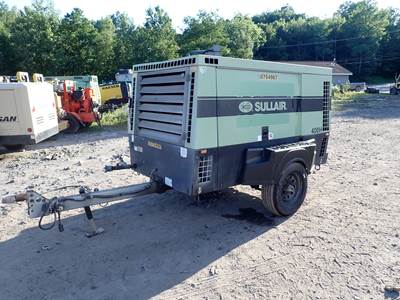 2018 Sullair 400EH DPQ 400 CFM Air Compressor