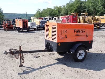 Sullivan Palatek DF185P3IZ 185 CFM Air Compressor ISUZU DIESEL