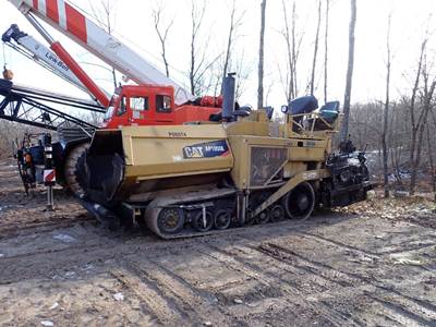 2011 Caterpillar AP-1055D Track Paver CLEAN! CAT C7 Diesel TOPCON GPS
