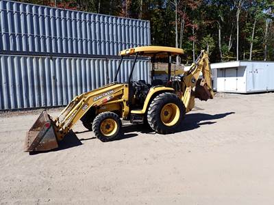 2011 John Deere 110 Loader Backhoe