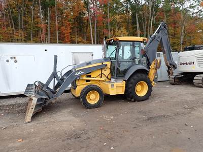 2017 John Deere 410L Backhoe Loader