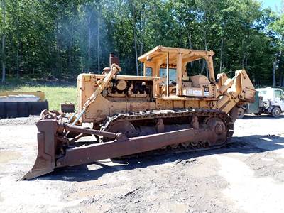 1973 CAT D8H Crawler Dozer RIPPER!